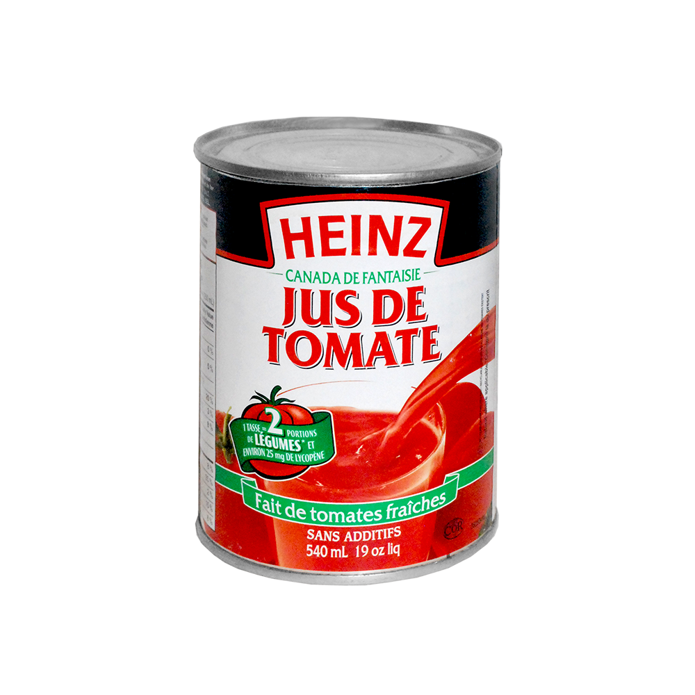 Inhal'Nation - Heinz Tomato Juice - Stash Can - 540ML