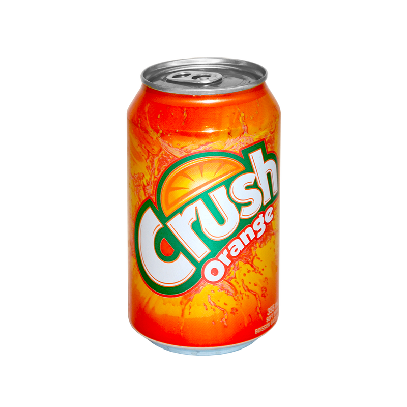 Inhal'Nation - Crush Orange Soda - Stash Can - 355ML