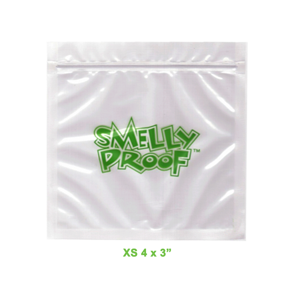 Smelly Proof - XSmall Clear Baggie - 10pk