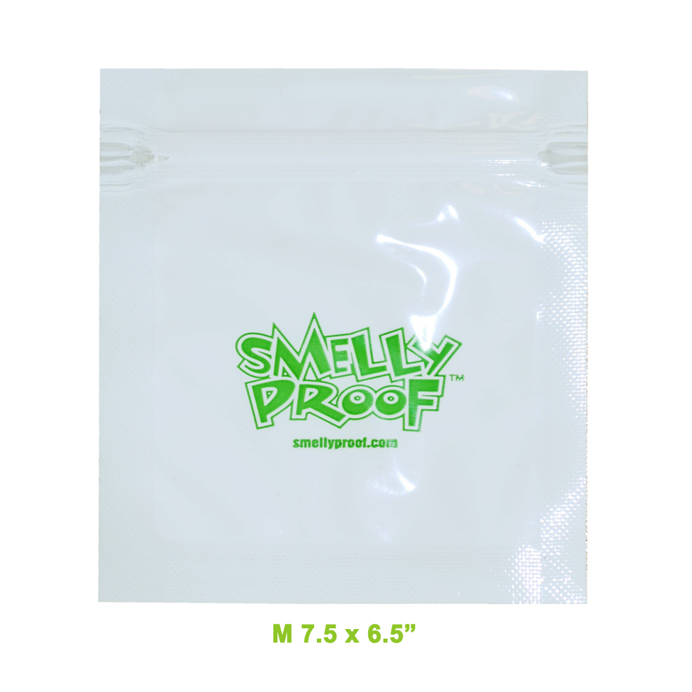 Smelly Proof - Medium White Baggie - 10pk