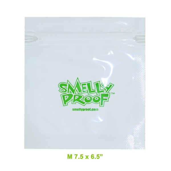 Smelly Proof - Medium White Baggie - 10pk