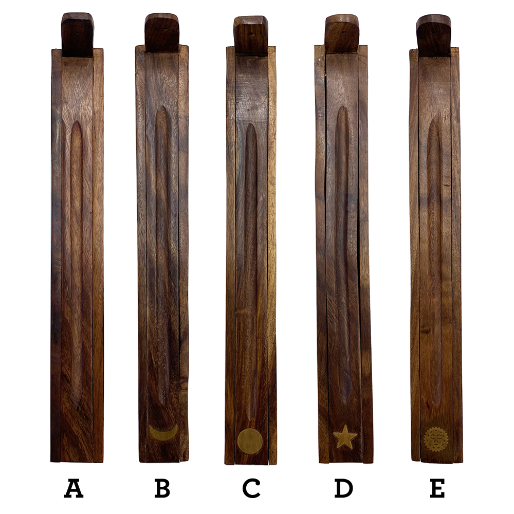 Inhal'Nation - Wooden Incense Burner - Box Style