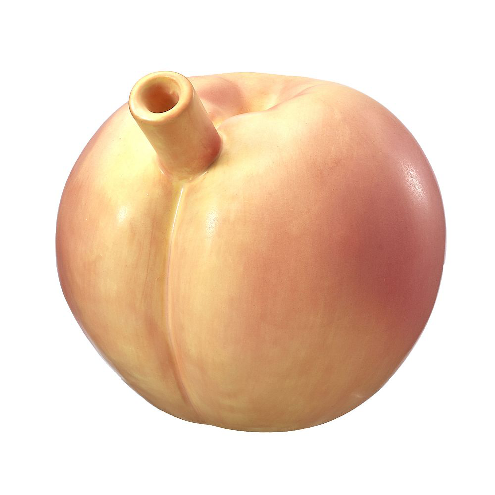 Ceramic Peach Pipe