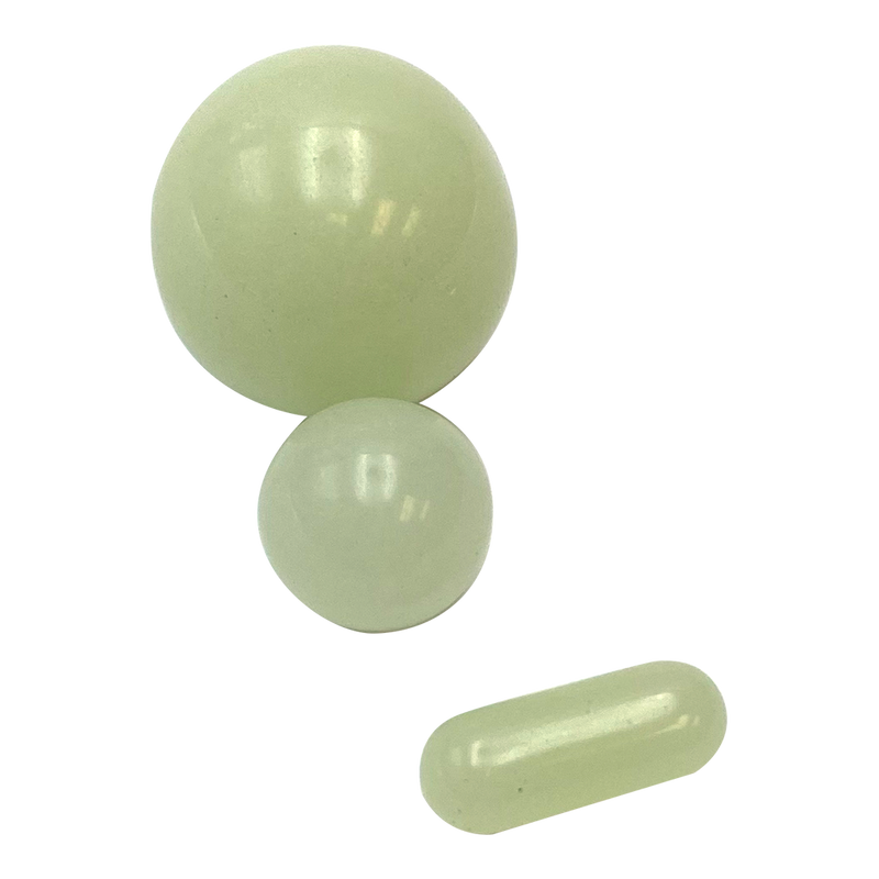 Glow-In-the-Dark Glass Terp Beads (set of 3)