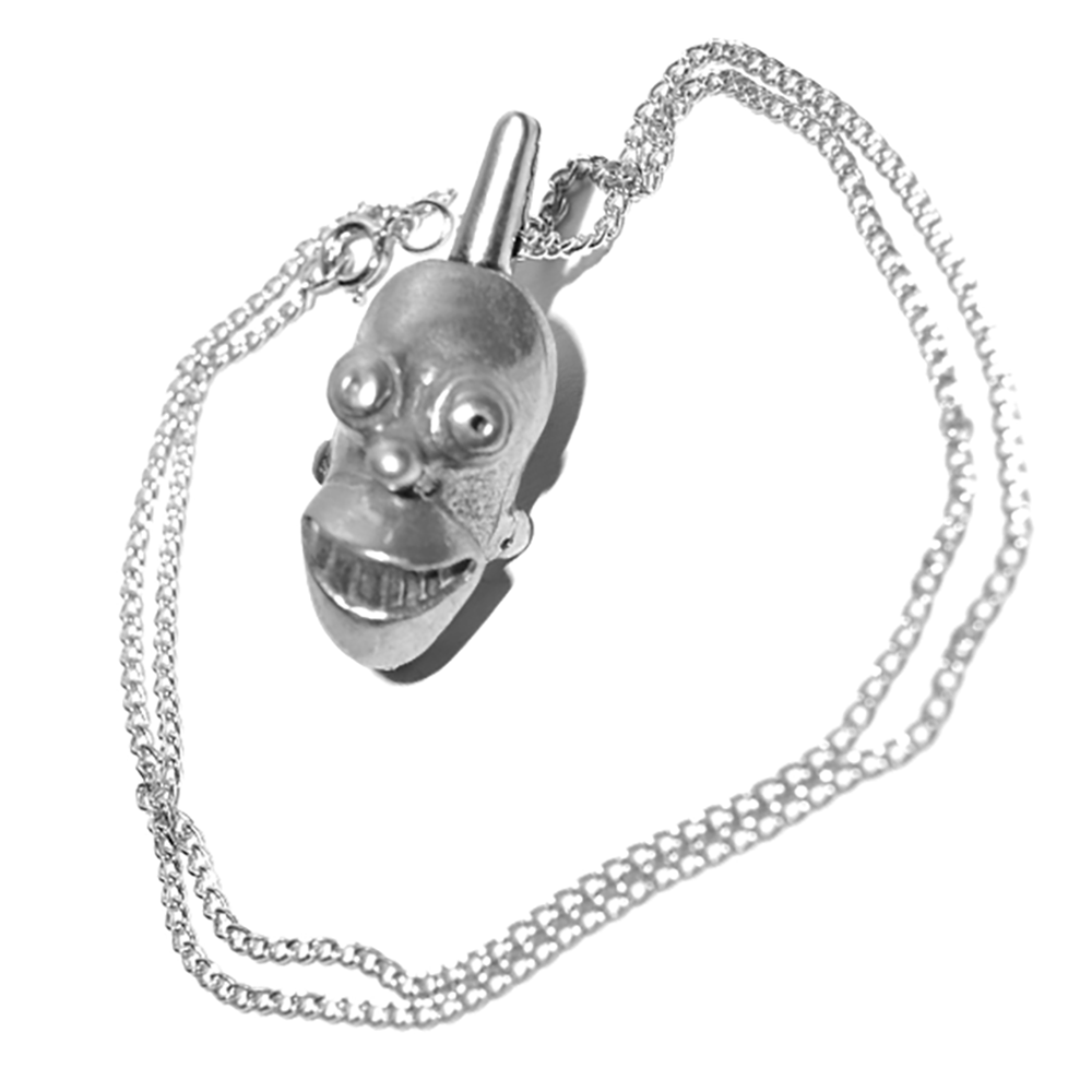 Homer Zombie Necklace - Roach Clip