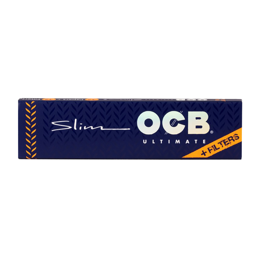 OCB - Ultimate Rolling Paper - King Size Slim + Tips (32pks)