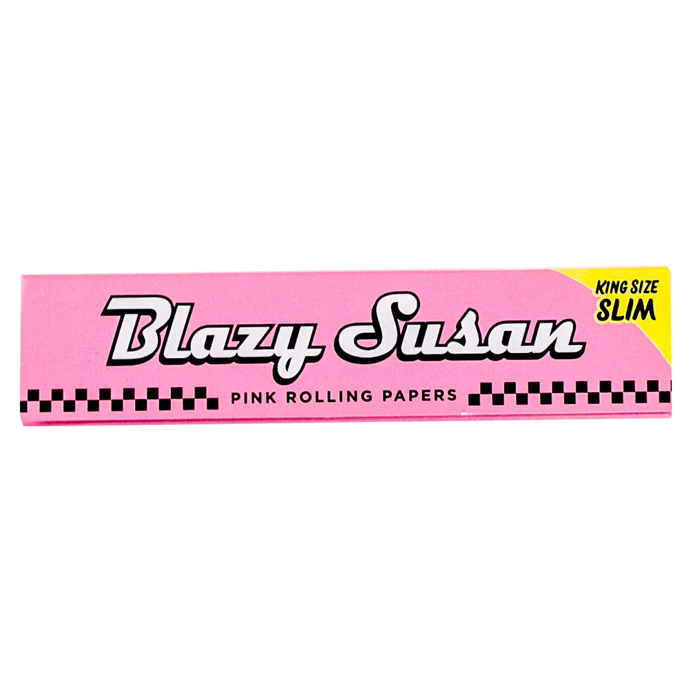 Blazy Susan - Pink Rolling Papers - King Size Slim